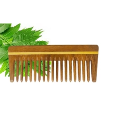 Handmade Wide Tooth Wooden Hair Comb